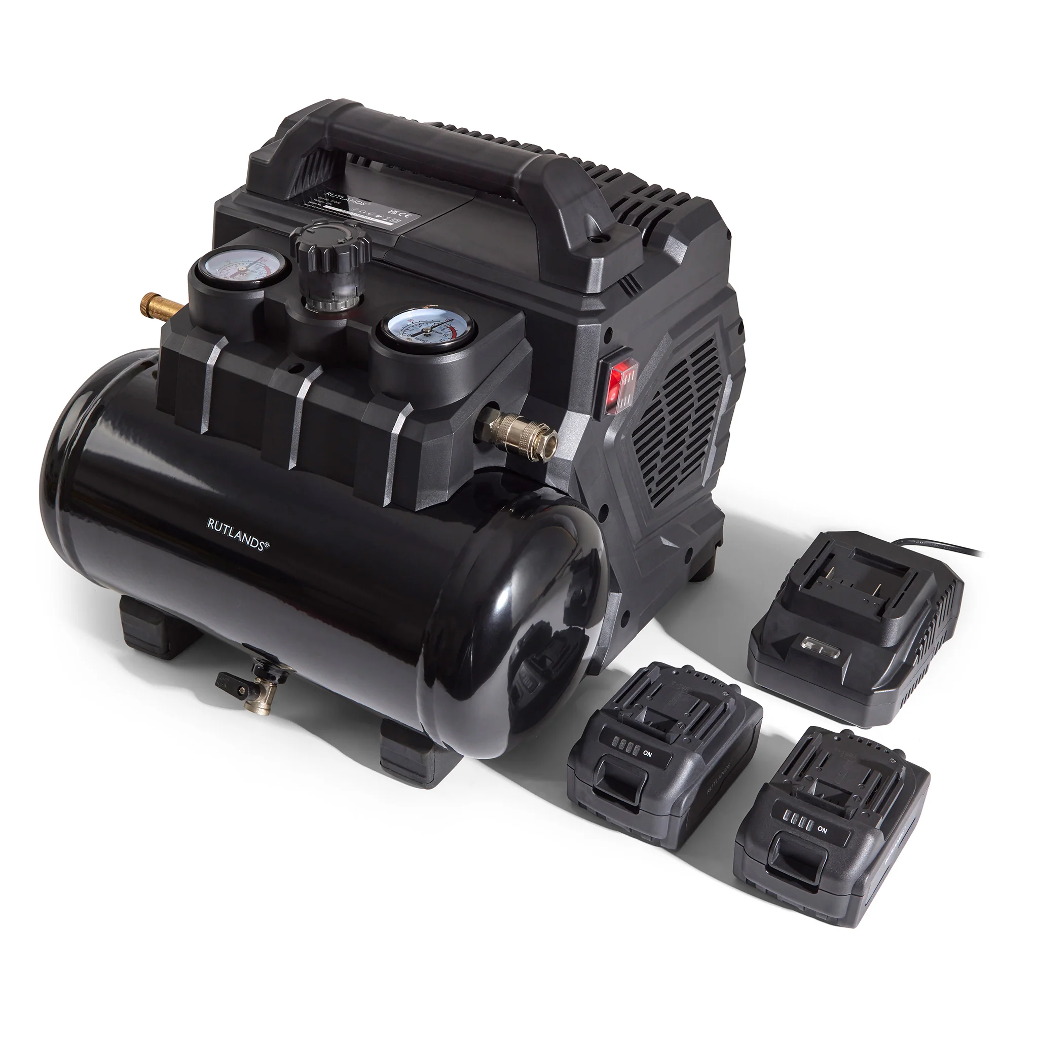 Finish Nailer 16 Gauge with Silent Cordless 20V Compressor - Image 5