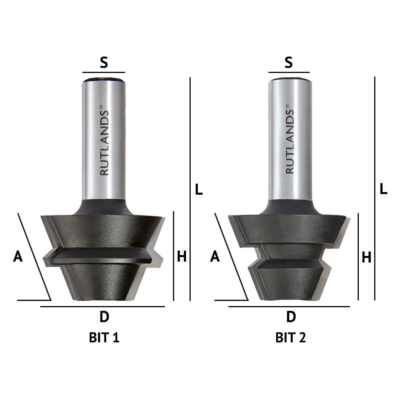 Router Bit Set - 22.5° Lock Mitre - Image 4