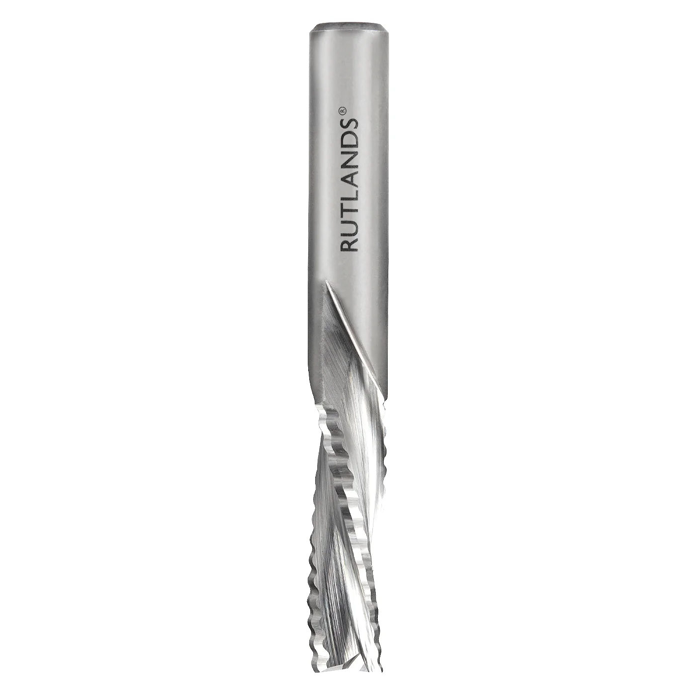 Solid Carbide Router Bit - Spiral Chipbreaker Down Cut 3 Flute - Image 4